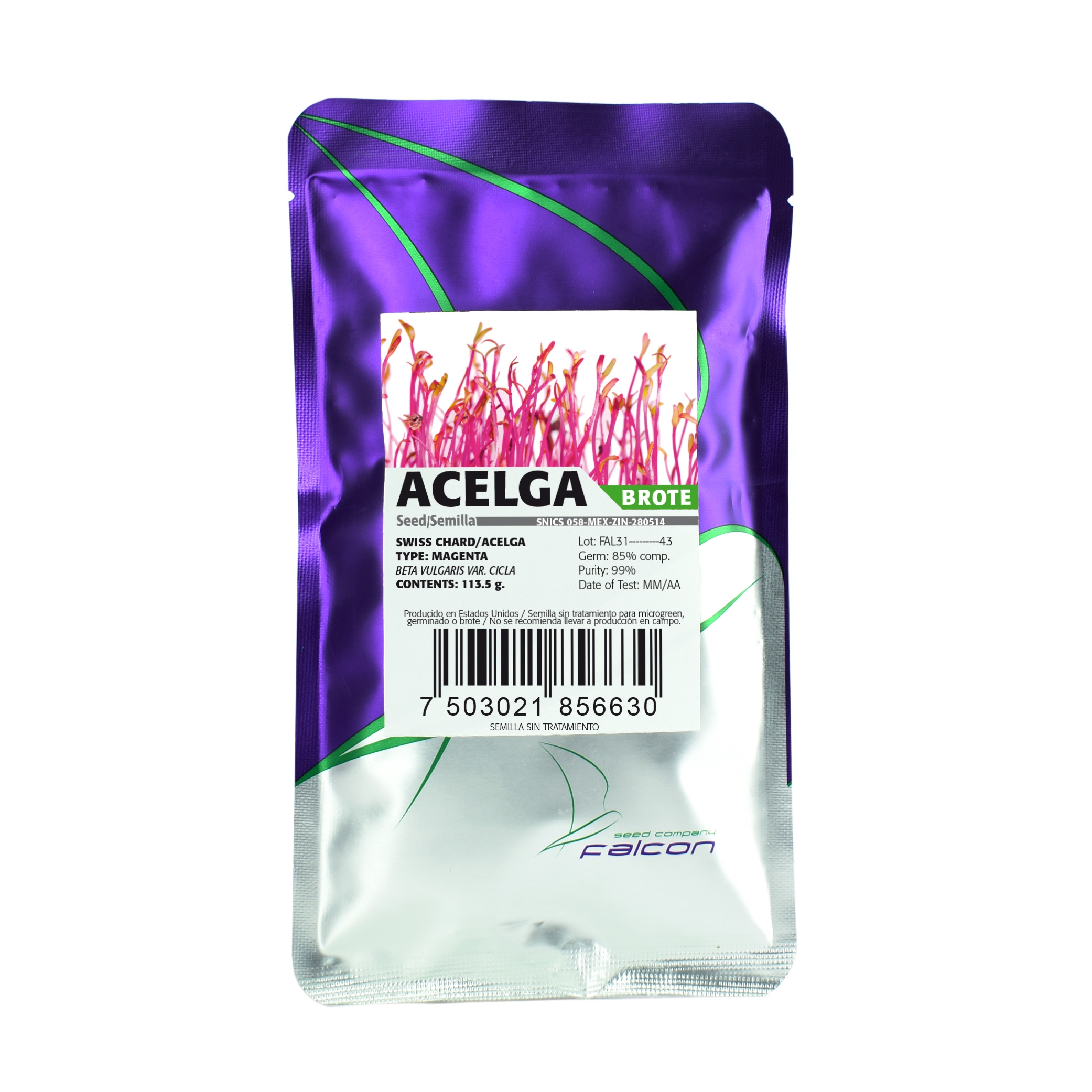 Acelga Magenta para Brote